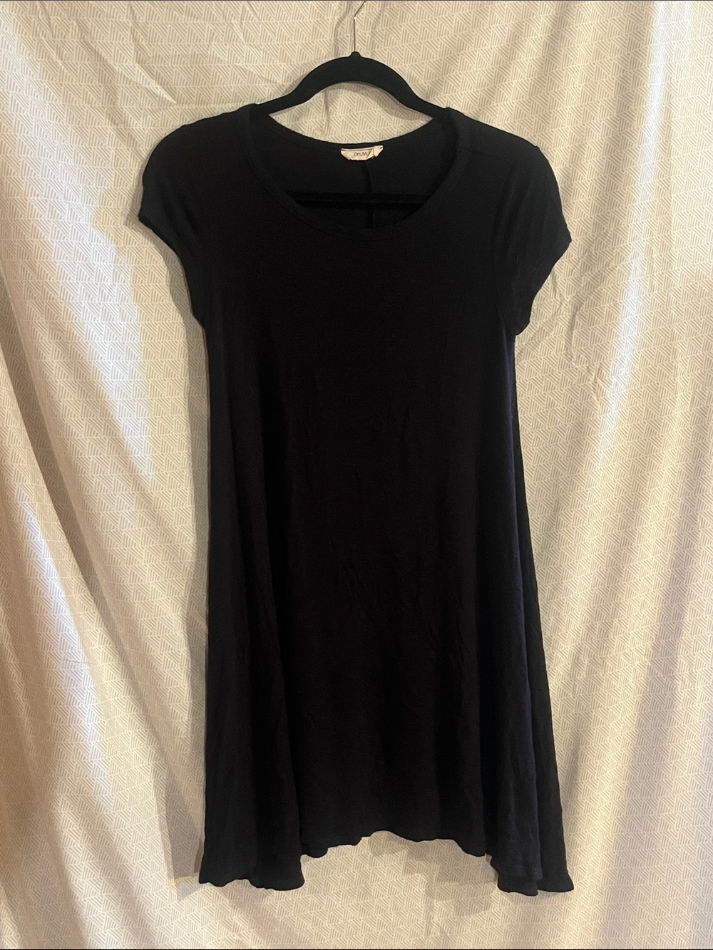 Black Short Sleeve Dress